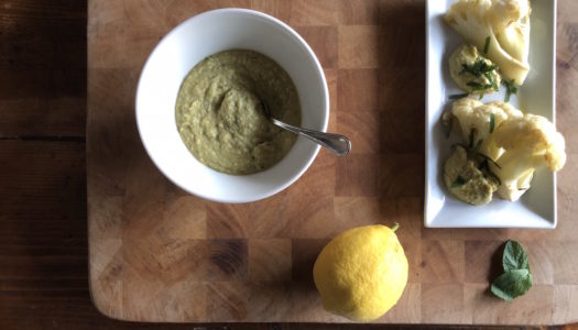 CREMA DI CECI E ASPARAGI AL PROFUMO DI MENTA