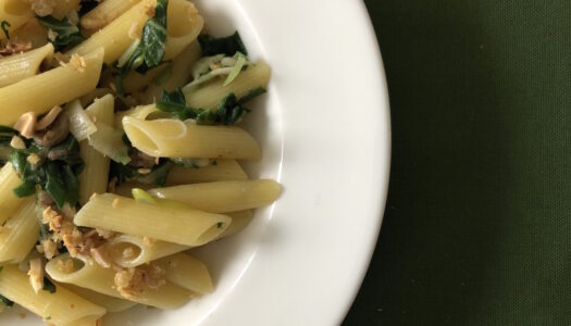 PENNE CON BIETOLINE DEL CONTADINO