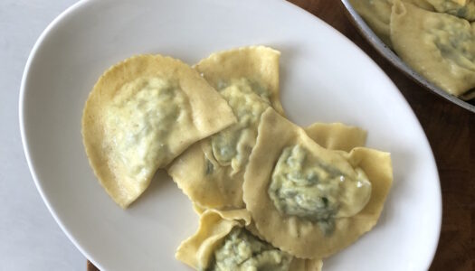 RAVIOLI ALLE ERBETTE